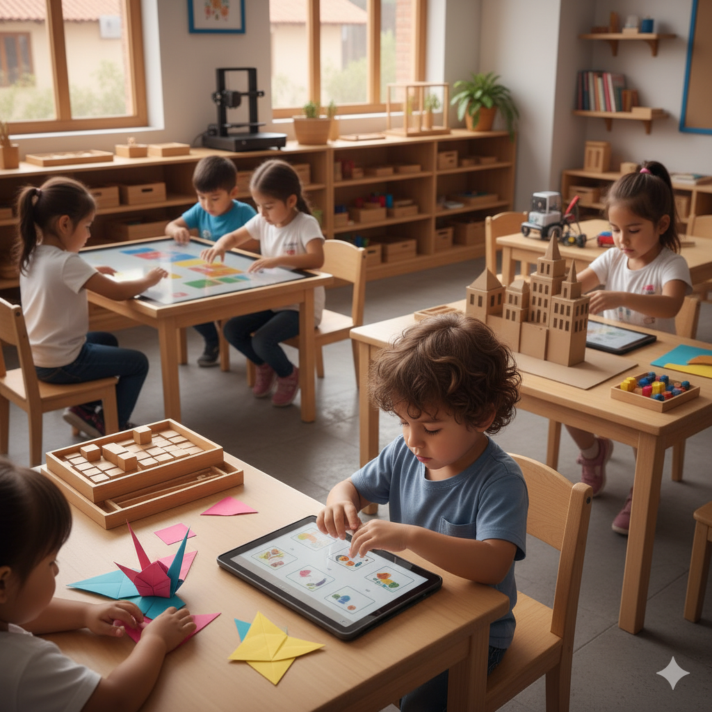 Tecnología Montessori